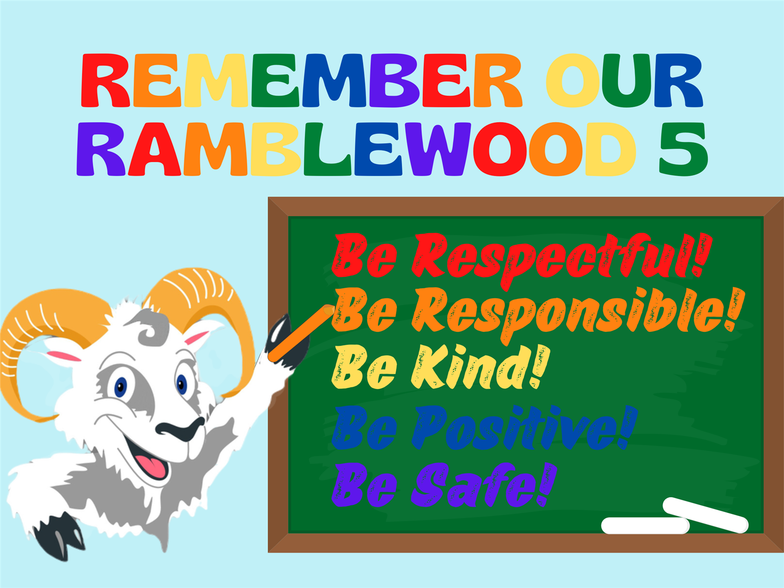 Ramblewood mascot Ramblewood mascot